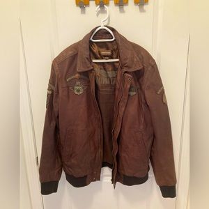 Danier Classic Aviation Legend Leather Jacket